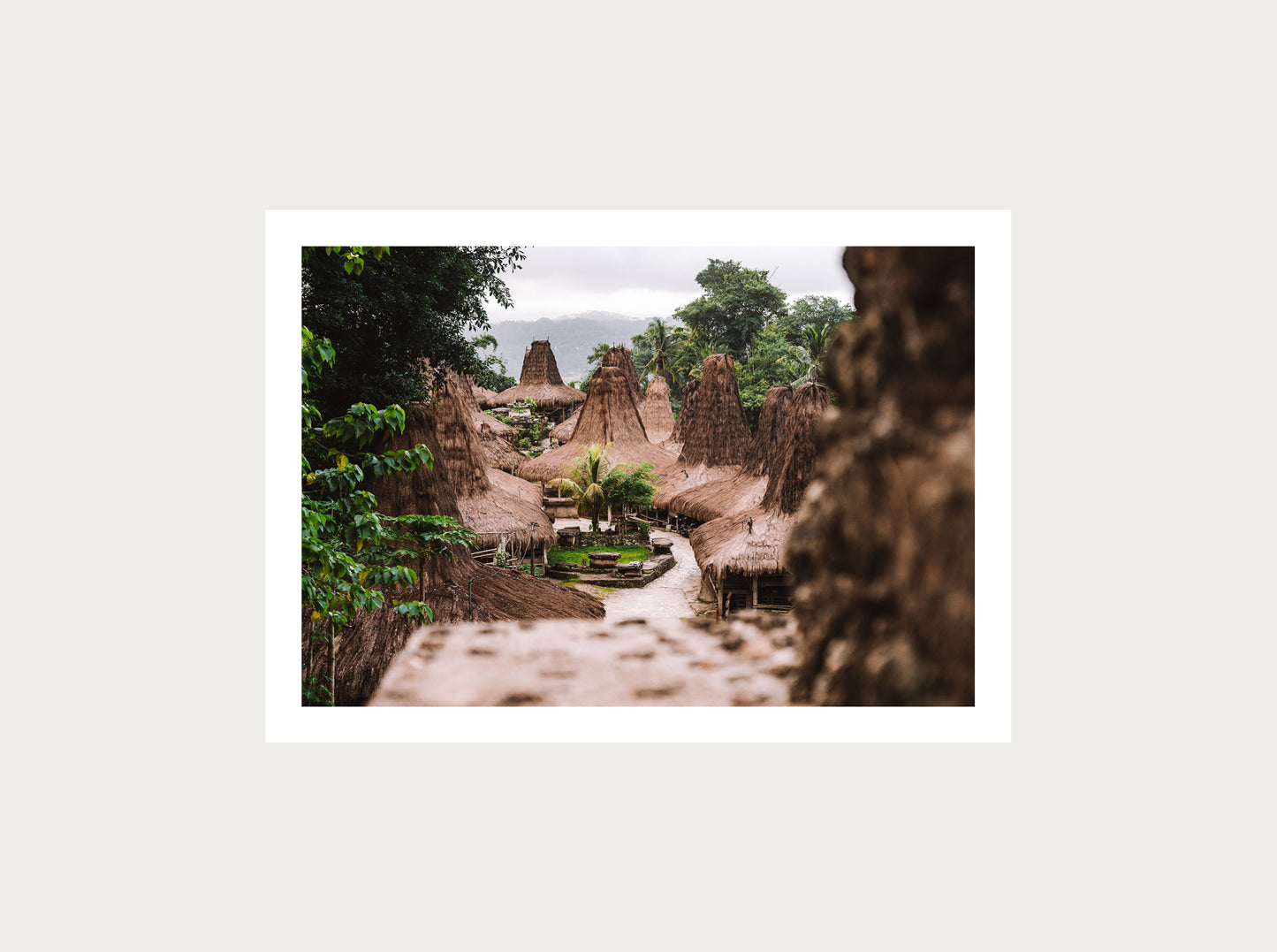 Village horizontal de Sumba