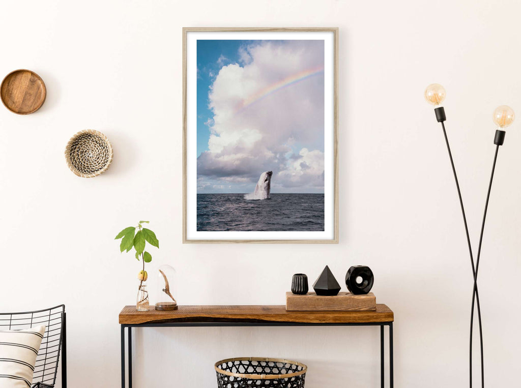 Baleine arc-en-ciel de Tahiti