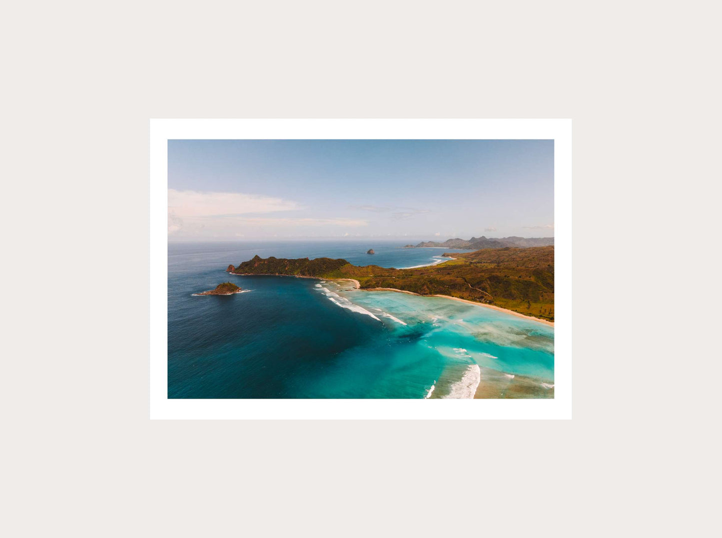 Plage paradisiaque de Lombok