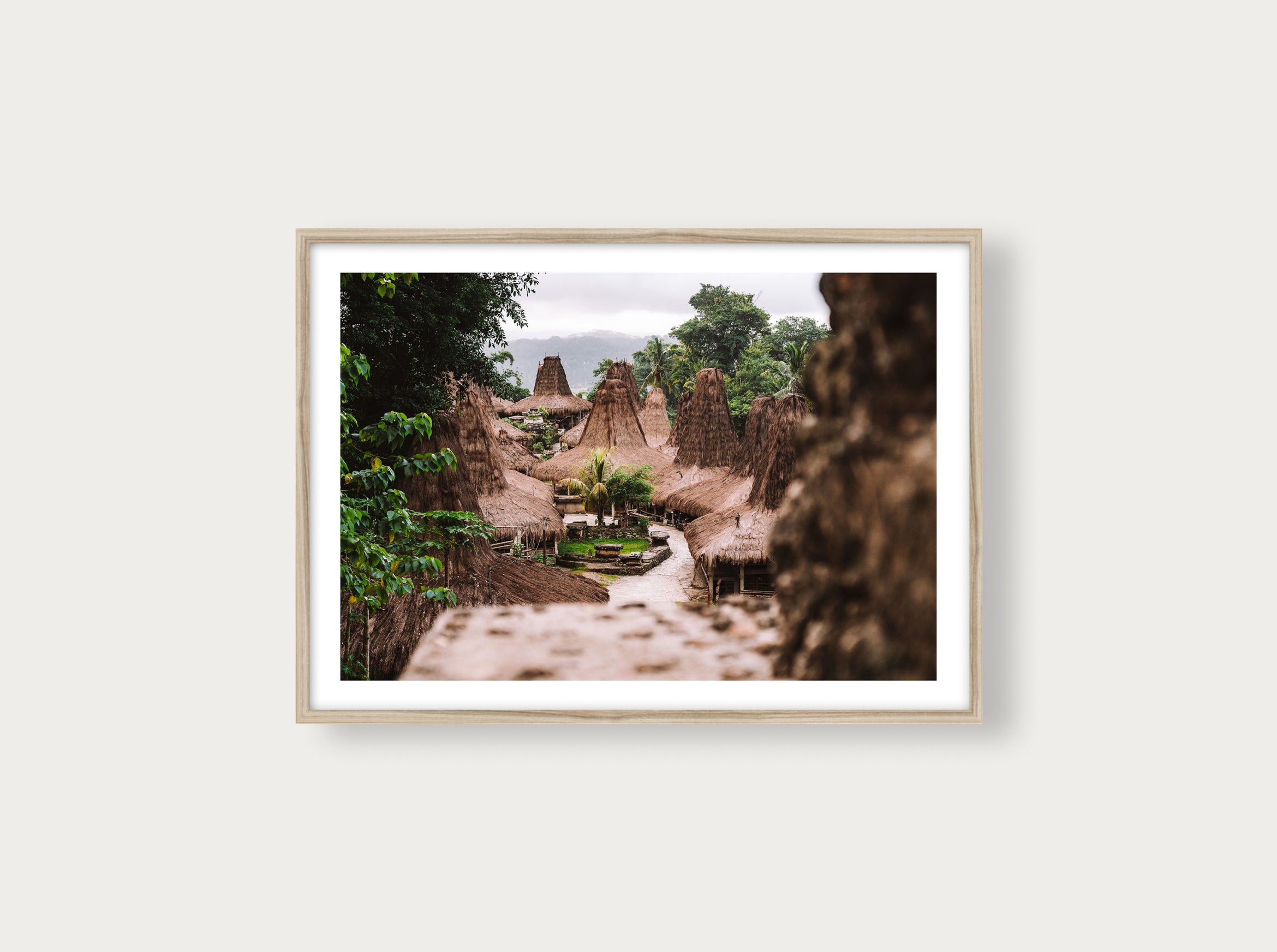 Village horizontal de Sumba