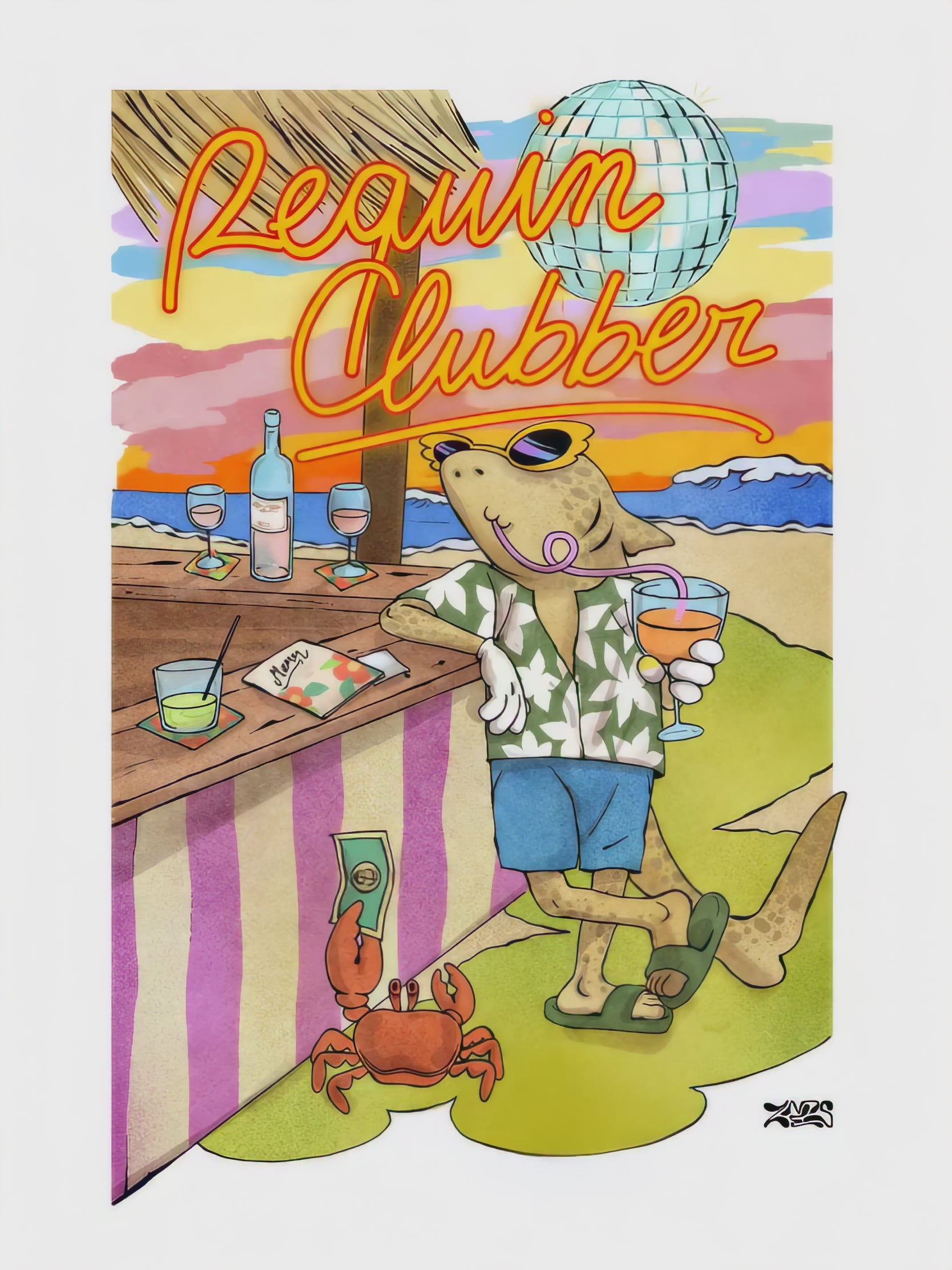 Requin Clubber - T-shirt